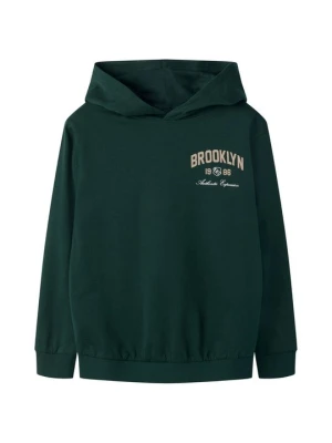 Bluza z kapturem NAME IT zielony