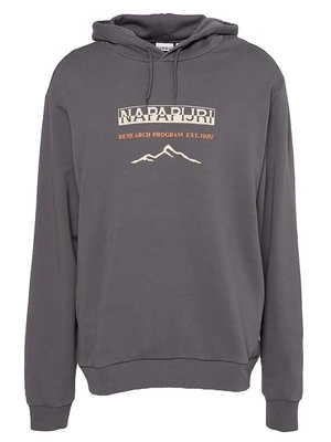 Bluza z kapturem Napapijri szary