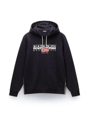 Bluza z kapturem Napapijri czarny