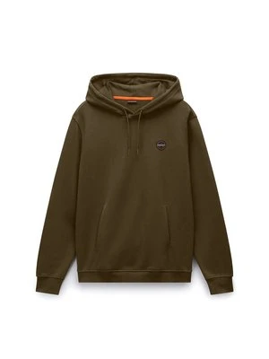 Bluza z kapturem Napapijri oliwkowy