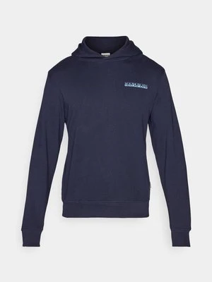 Bluza z kapturem Napapijri granatowy