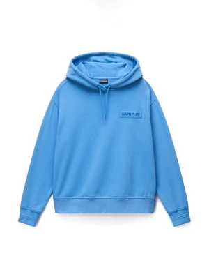 Bluza z kapturem Napapijri granatowy