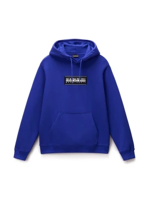 Bluza z kapturem Napapijri granatowy