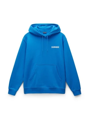Bluza z kapturem Napapijri granatowy