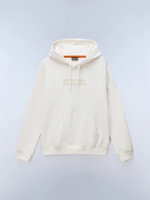 Bluza z kapturem Napapijri mleczny