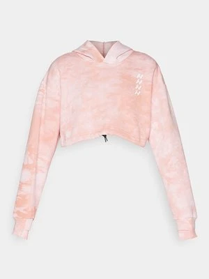 Bluza z kapturem NEBBIA różowy