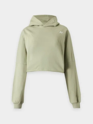 Bluza z kapturem NEBBIA jasnozielony