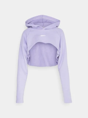 Bluza z kapturem NEBBIA liliowy