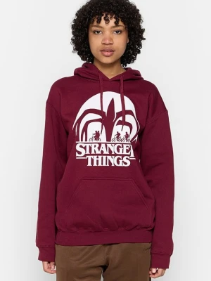 Bluza z kapturem NETFLIX bordowy