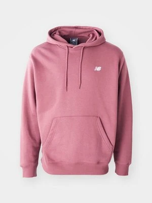 Bluza z kapturem New Balance bordowy