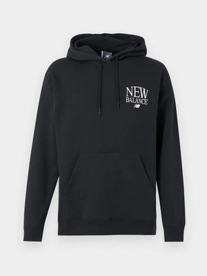 Bluza z kapturem New Balance czarny