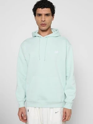 Bluza z kapturem New Balance szary
