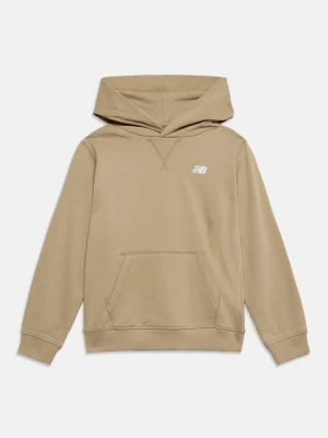 Bluza z kapturem New Balance beżowy