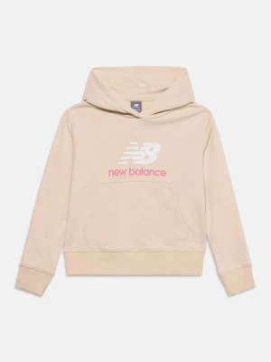 Bluza z kapturem New Balance beżowy