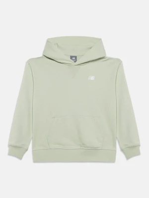 Bluza z kapturem New Balance jasnozielony