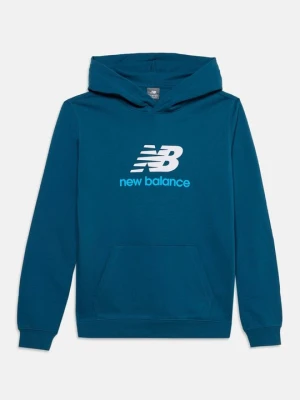 Bluza z kapturem New Balance morski