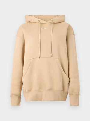 Bluza z kapturem Nike beżowy