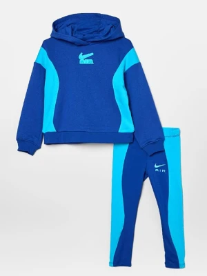 Bluza z kapturem Nike błękit królewski