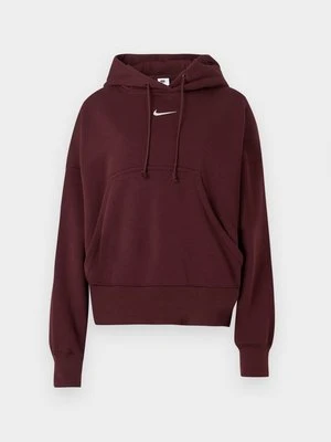 Bluza z kapturem Nike bordowy