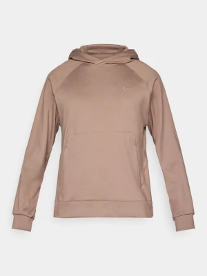 Bluza z kapturem Nike brązowy
