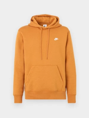 Bluza z kapturem Nike brązowy