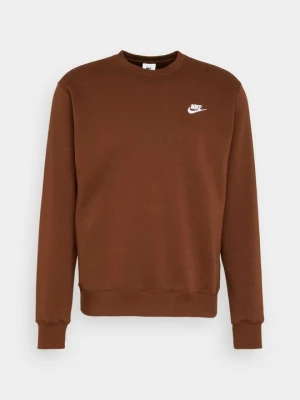 Bluza z kapturem Nike brązowy