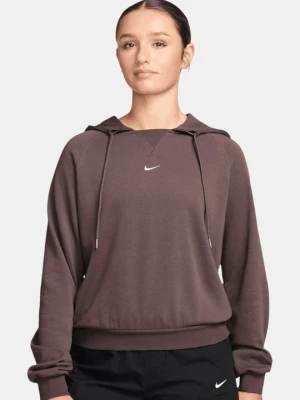 Bluza z kapturem Nike brązowy