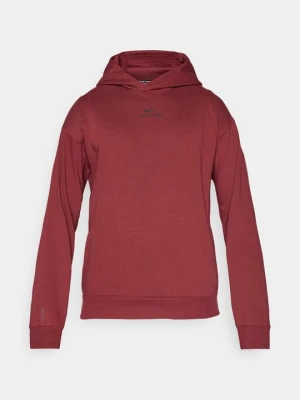 Bluza z kapturem Nike ciemnoczerwony