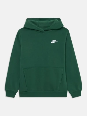Bluza z kapturem Nike ciemnozielony