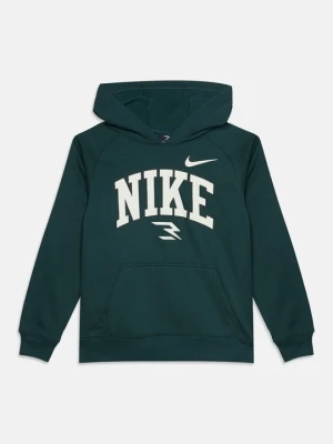 Bluza z kapturem Nike ciemnozielony melanż