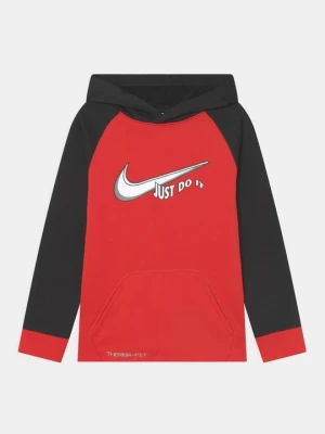 Bluza z kapturem Nike czerwony