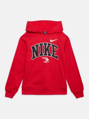Bluza z kapturem Nike czerwony