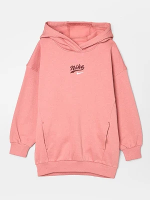 Bluza z kapturem Nike czerwony