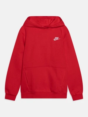 Bluza z kapturem Nike czerwony