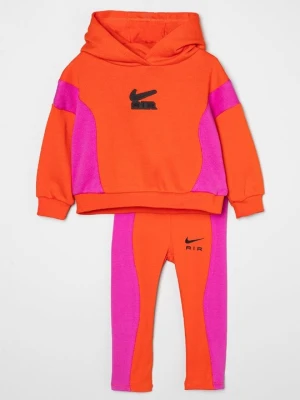 Bluza z kapturem Nike czerwony