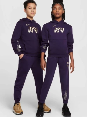 Bluza z kapturem Nike fioletowy