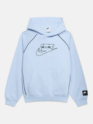 Bluza z kapturem Nike jasnoniebieski