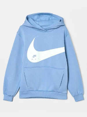 Bluza z kapturem Nike jasnoniebieski