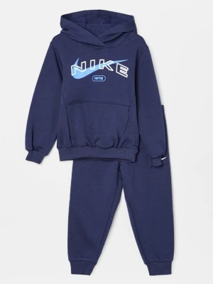 Bluza z kapturem Nike morelowy melanż