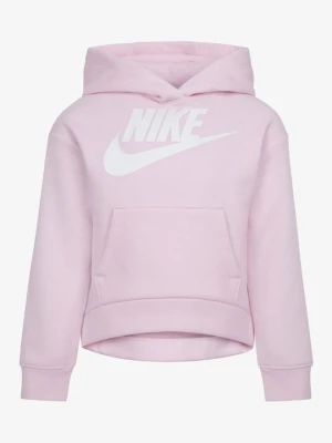 Bluza z kapturem Nike różowy