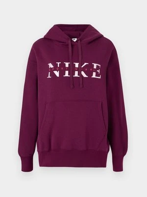 Bluza z kapturem Nike jagodowy