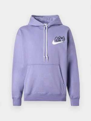 Bluza z kapturem Nike fioletowy