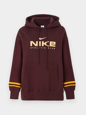 Bluza z kapturem Nike bordowy