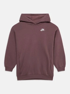 Bluza z kapturem Nike brązowy