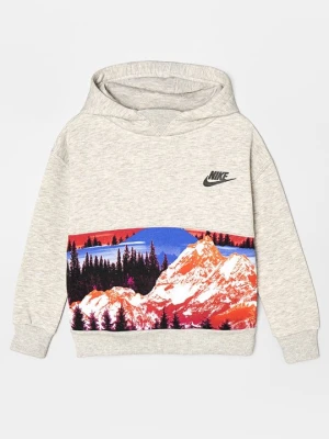 Bluza z kapturem Nike szary