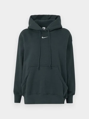 Bluza z kapturem Nike zieleń butelkowa