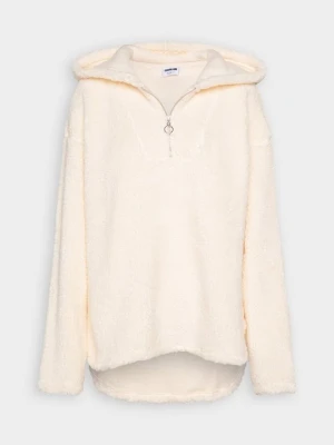 Bluza z kapturem Noisy May mleczny