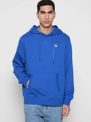 Bluza z kapturem North Sails niebieski