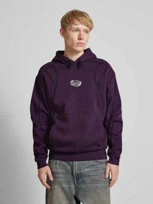 Bluza z kapturem o kroju oversized z mieszanki bawełny REVIEW