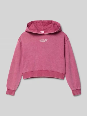 Bluza z kapturem o kroju oversized z mieszanki bawełny s.Oliver RED LABEL